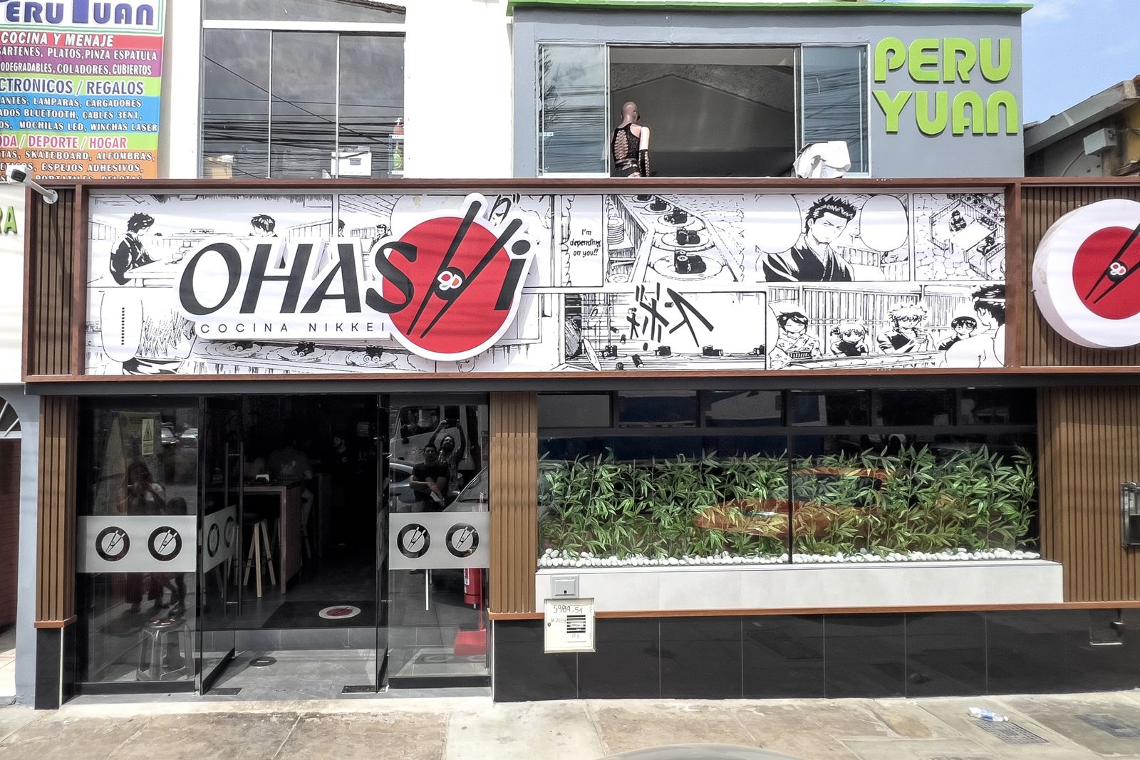 Fachada del restaurante